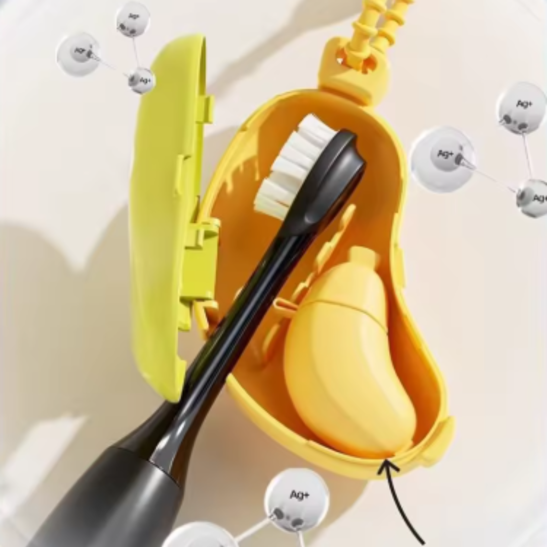 Portable Banana Toothbrush Head