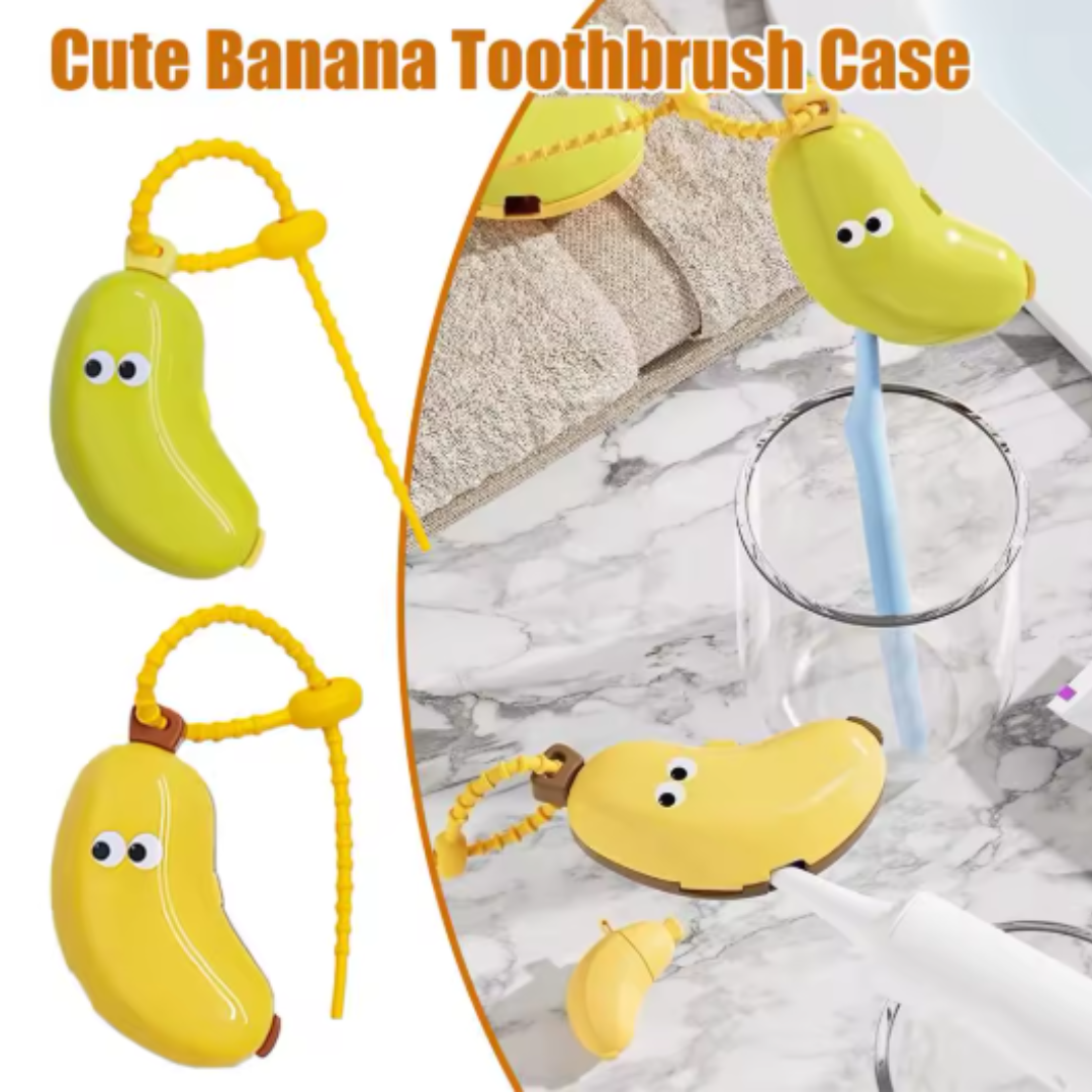 Portable Banana Toothbrush Head