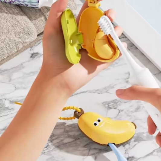 Portable Banana Toothbrush Head